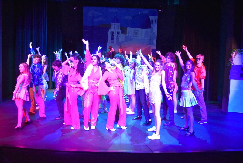 CBA Spring Musical Mamma Mia Group